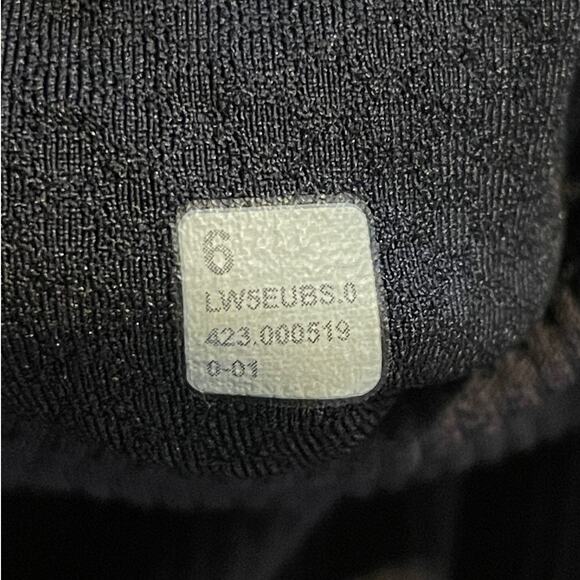 Lululemon Brushed Softstreme Ribbed Zip Flared Pant 32.5". $148 - Picture 5 of 16